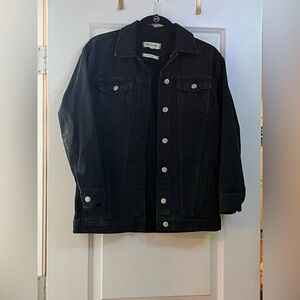 Madewell Women's Black Jean Jacket